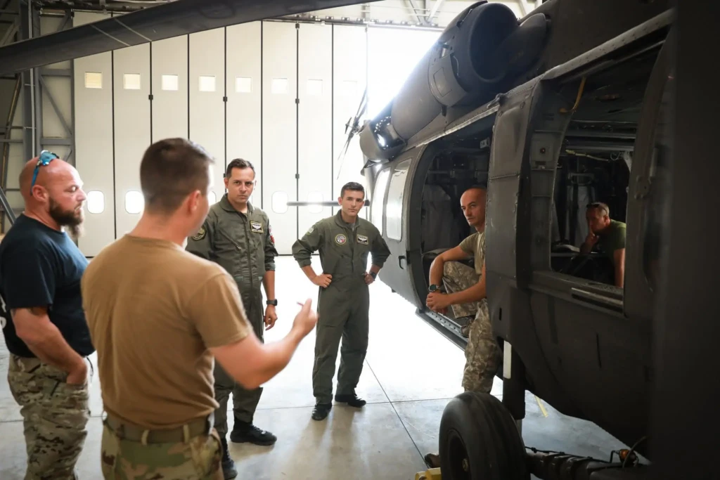 Εκπαίδευση στα Black Hawk με την εθνοφρουρά του New Jersey